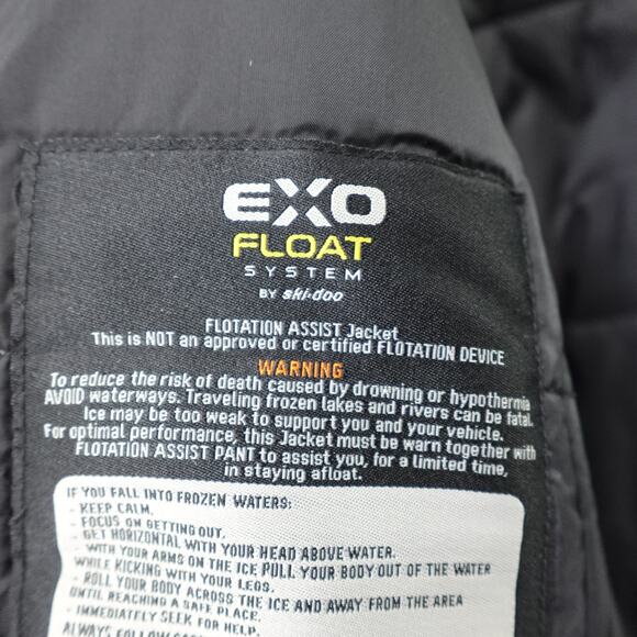 Ski-Doo Woman's Vasa Snowmobiling Jacket Ivory - Large - Picture 13 of 15